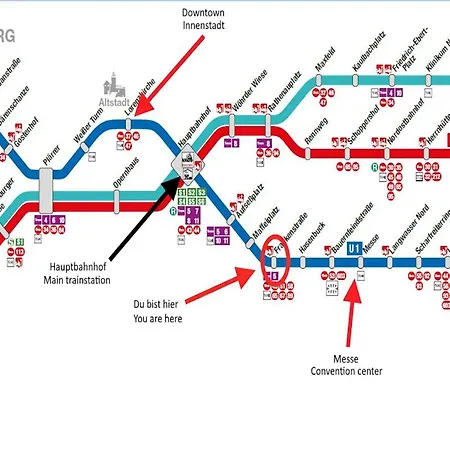 Exclusives, Urbanes 3-zimmer ニュルンベルク